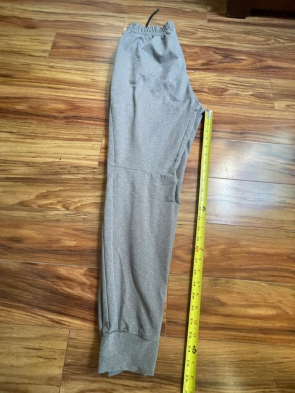 Nobull Men's Ruched Waist Joggers Activewear Long Pants, Grey, Size M - Picture 5 of 5